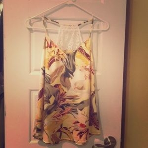 Blouse and wide leg pants